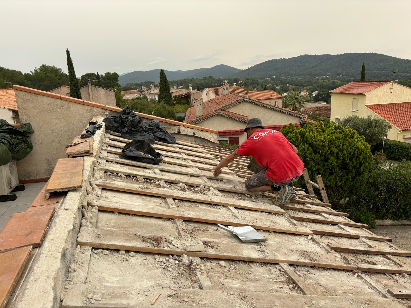 Matériel pour l'isolation des combles La Fermette le Rousset