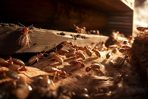Traitement des termites dans le Var